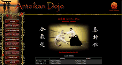Desktop Screenshot of anteikandojo.com