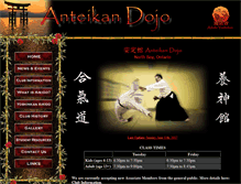 Tablet Screenshot of anteikandojo.com